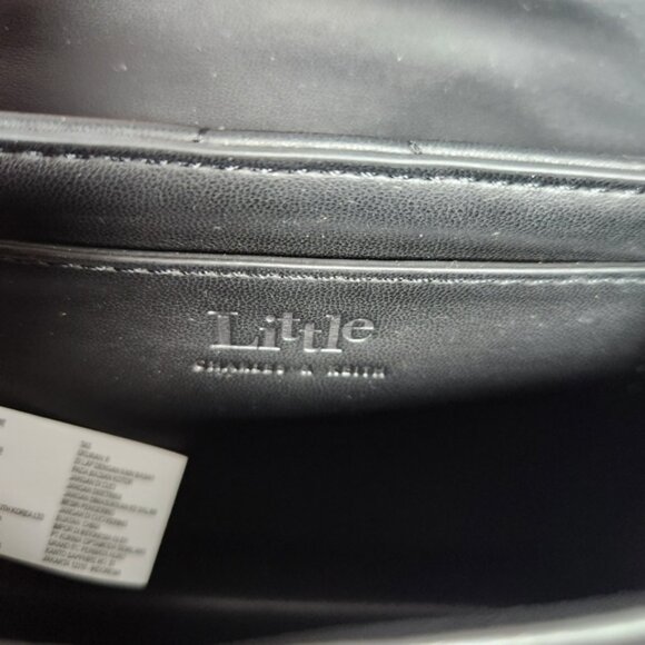 Charles and Keith Girls Mini Crossbody Bag Quilted Black New Without Tags - Picture 7 of 8